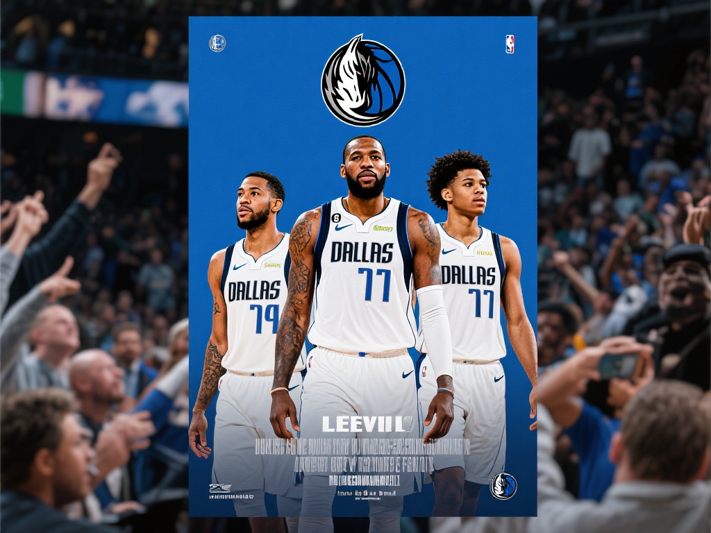 独行侠胜利海报发布:浓眉、哈迪与莱夫利联袂亮相封面 独行侠官方选择将浓眉、哈迪和莱夫利放在海