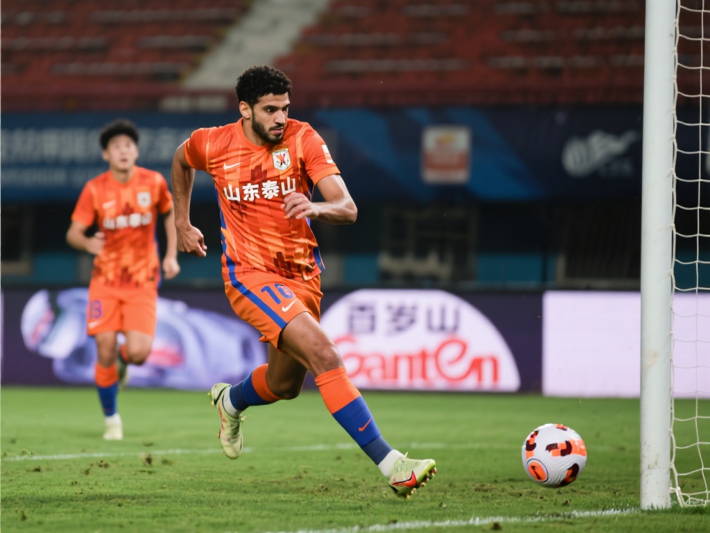 中超激战:泽卡双响助山东泰山险胜梅州客家 本场比赛的焦点无疑是泽卡。这位山东泰山队